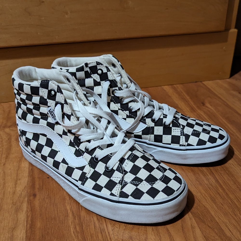 Checkered high top Vas